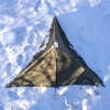 Das GTS Tripod Shelter verwandelt deinen Stativ in ein leichtes Feldzelt für schnellen Schutz und Tarnung – ideal für Jäger und Präzisionsschützen.